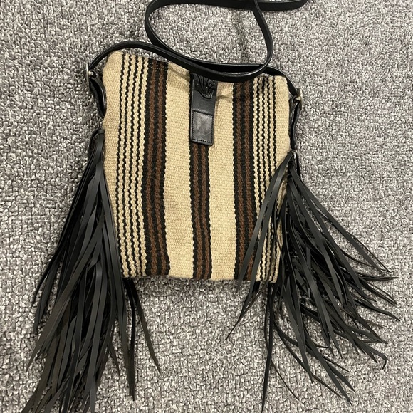 Rafter T Crossbody with Fringe, Brand New - Picture 2 of 3
